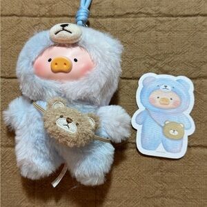 Teddy Lulu Plush Pendant “Good Weather Teddy” SECRET